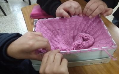 Construcción de un telar en 1ºESO