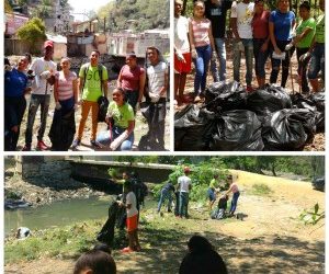CCC La Puya- Santo Domingo. “Voluntarios del proyecto Calasanz Nos Une realiza jornada de limpieza en su comunidad.