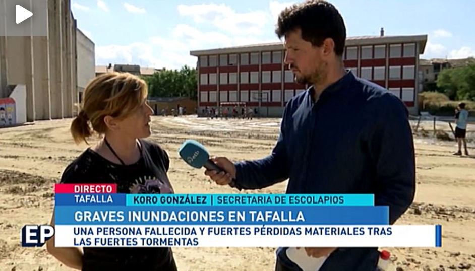 Inundaciones en Tafalla