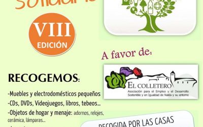 Campaña de Navidad. VIII Edición del Rastrillo Solidario.
