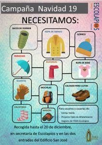 Campaña Solidaria Navidad 2019