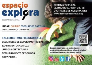 Estrenamos nuestro Espacio Explora>GRANADA CARTUJA