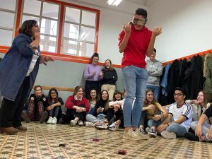 En 1º estamos participando en talleres sobre adicciones>ZARAGOZA BACHILLERATO