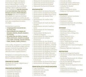 GRACIAS A LAS PERSONAS Y ENTIDADES QUE COLABORÁIS CON NOSOTROS