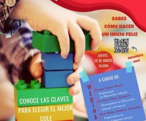 WEBINAR PARA ELEGIR EL MEJOR COLE PARA TU HIJO/A