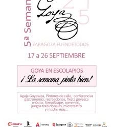 Semana de Goya en Zaragoza