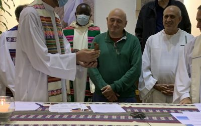 25 aniversario de las comunidades de Lurberri. Promesa definitiva de Roberto Zabalza, renovación ministerial Fran Beunza, y pasos a la Fraternidad.
