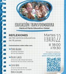 EDUCACIÓN TRANSFORMADORA – HACÍA EL PACTO EDUCATIVO GLOBAL