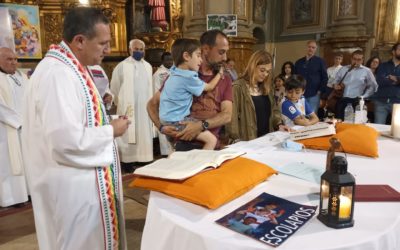 Promesa escolapios laicos en Zaragoza. Despedida a Xema Sacedón.