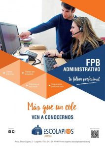 Formación Profesional Básica en Servicios Administrativos.