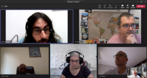 Reunión del equipo general de gestión de recursos