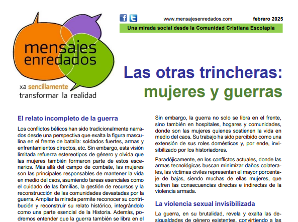 Las otras trincheras: mujeres y guerras