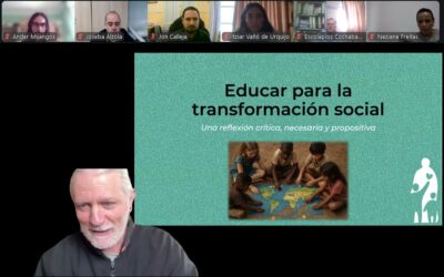 Encuentro «Educar para la transformación social»