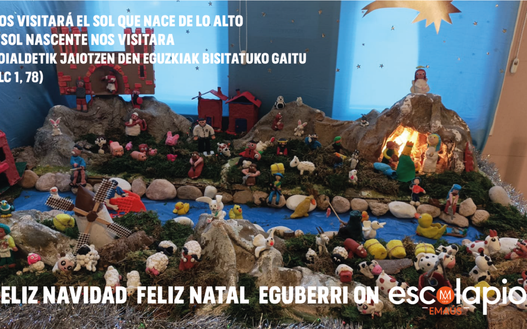 FELIZ NAVIDAD, EGUBERRI ZORIONTSUA, FELIZ NATAL