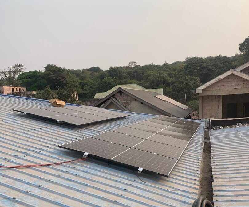Nueva instalación fotovoltaica en el Colegio San José de Calasanz de Kinsasa